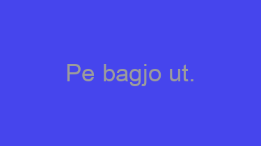 Pe+bagjo+ut.