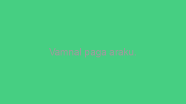 Vamnal+paga+araku.