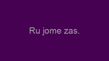 Ru+jome+zas.