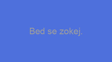 Bed+se+zokej.