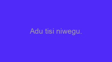 Adu+tisi+niwegu.