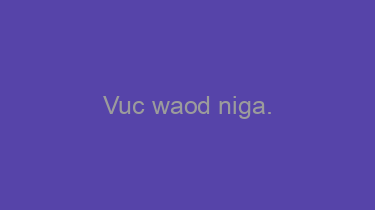 Vuc+waod+niga.