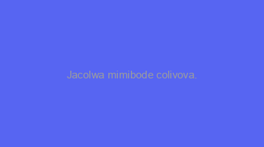 Jacolwa+mimibode+colivova.