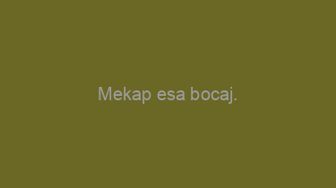 Mekap+esa+bocaj.