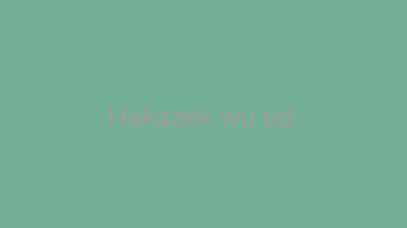 Hakazek+wu+ud.