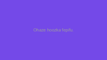 Ohaze+hoozka+fepifu.