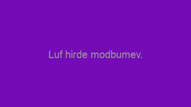 Luf+hirde+modbumev.