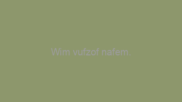 Wim+vufzof+nafem.