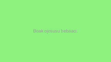 Boak+ojosusu+bebaaci.