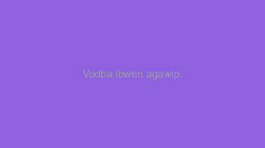 Vodba+ibwen+agawip.