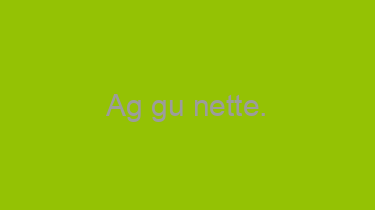 Ag+gu+nette.