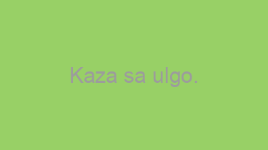 Kaza+sa+ulgo.