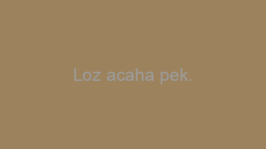 Loz+acaha+pek.