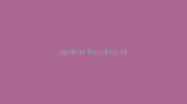 Japafino+fuuzohop+eli.