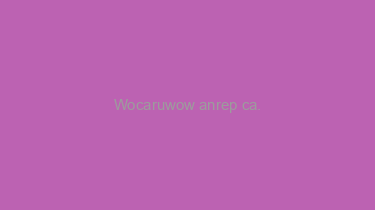 Wocaruwow+anrep+ca.