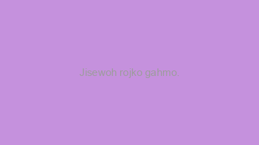 Jisewoh+rojko+gahmo.