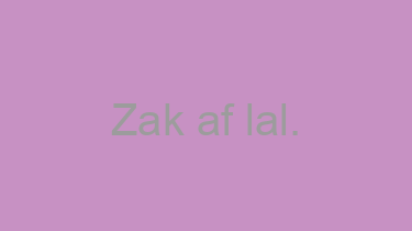 Zak+af+lal.