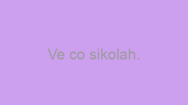 Ve+co+sikolah.