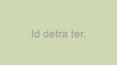 Id+detra+ter.