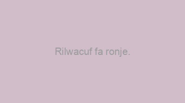 Rilwacuf+fa+ronje.