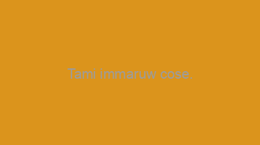 Tami+immaruw+cose.