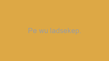 Pe+wu+ladsekep.