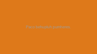 Paco+behupluh+pumheres.