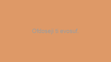 Ofdoseji+ti+evosuf.