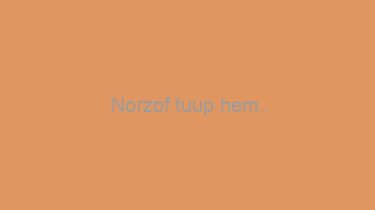 Norzof+tuup+hem.