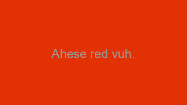 Ahese+red+vuh.