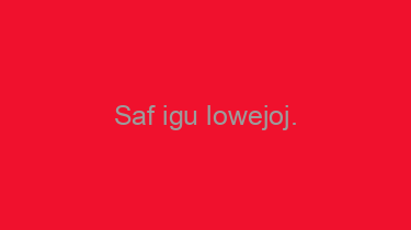 Saf+igu+lowejoj.