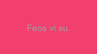 Feos+vi+su.