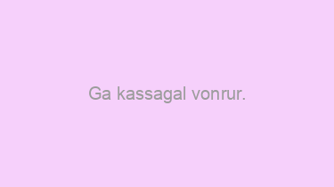 Ga+kassagal+vonrur.