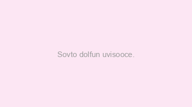 Sovto+dolfun+uvisooce.