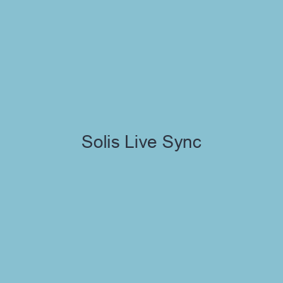 Solis Live Sync