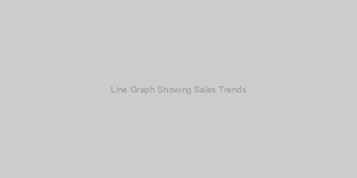 Line Graph Showing Sales Trends