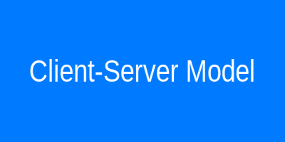 Client-Server Model Diagram