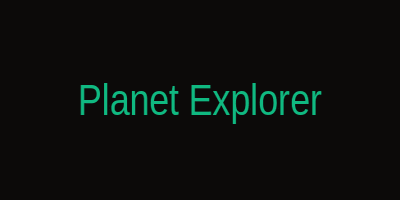 Planet Explorer