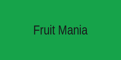Fruit Mania Slot
