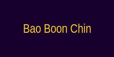 Bao Boon Chin