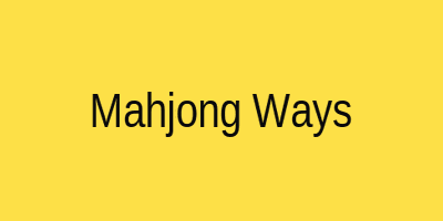 Mahjong Ways