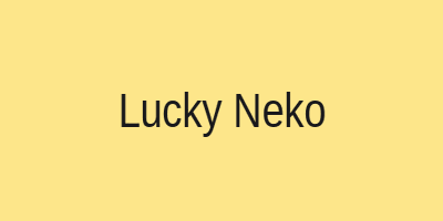 Lucky Neko