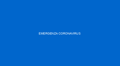 EMERGENZA CORONAVIRUS 