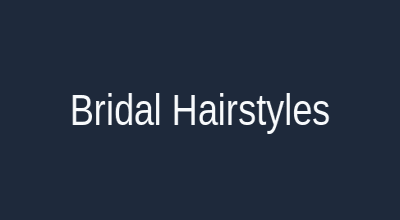Bridal hairstyles