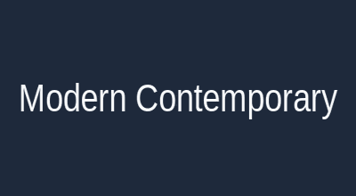 Modern contemporary styles