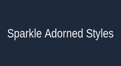 Sparkle-adorned formal looks