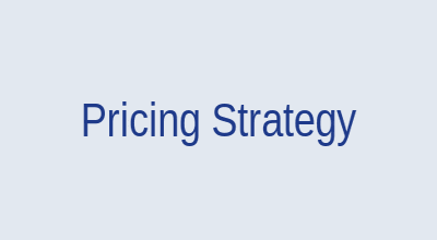 Pricing Strategy
