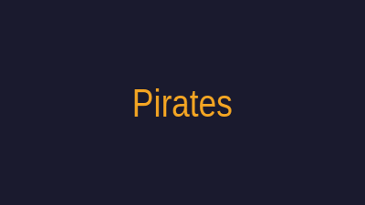Pirates of the Caribbean