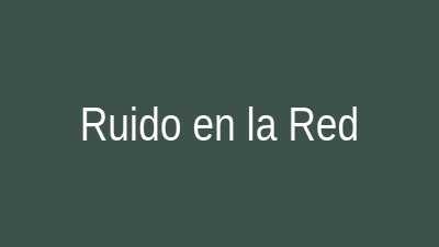Contenido próximamente en + Ruido