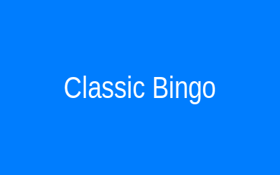 Classic Bingo 75